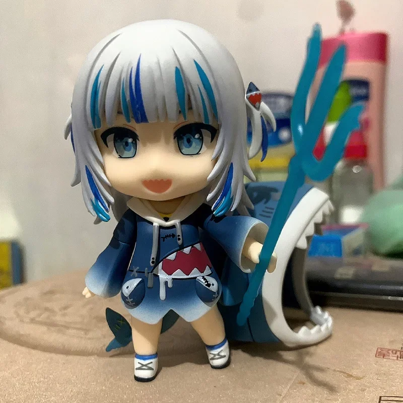 

Anime Hololive The GAWR GURA Figures Cartoon Chibi Collectible PVC Action Model Toys Kids Figurine Dolls Christmas Gifts