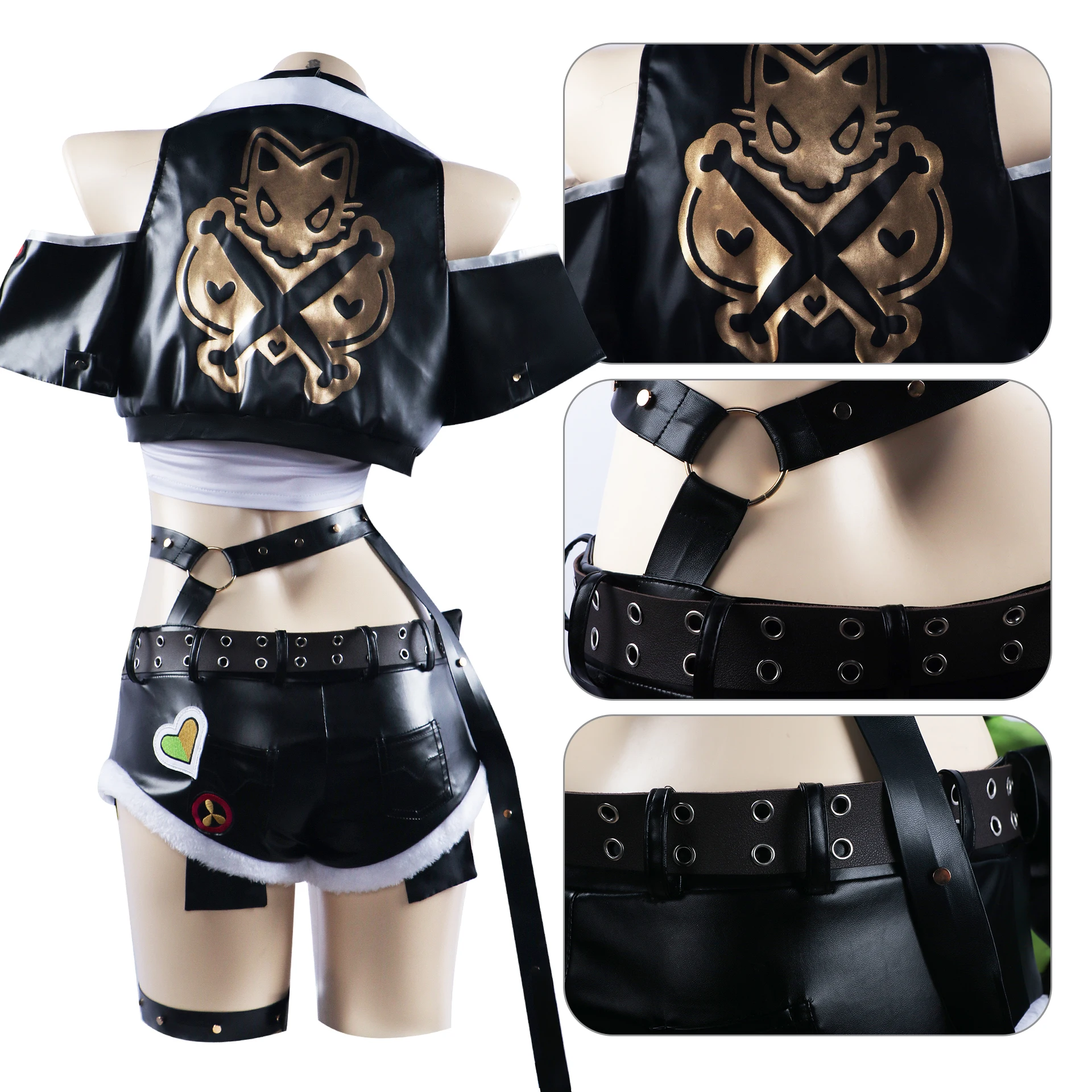 Zenless Zone Zero Nicole Demara Battle Suit Cosplay Costume