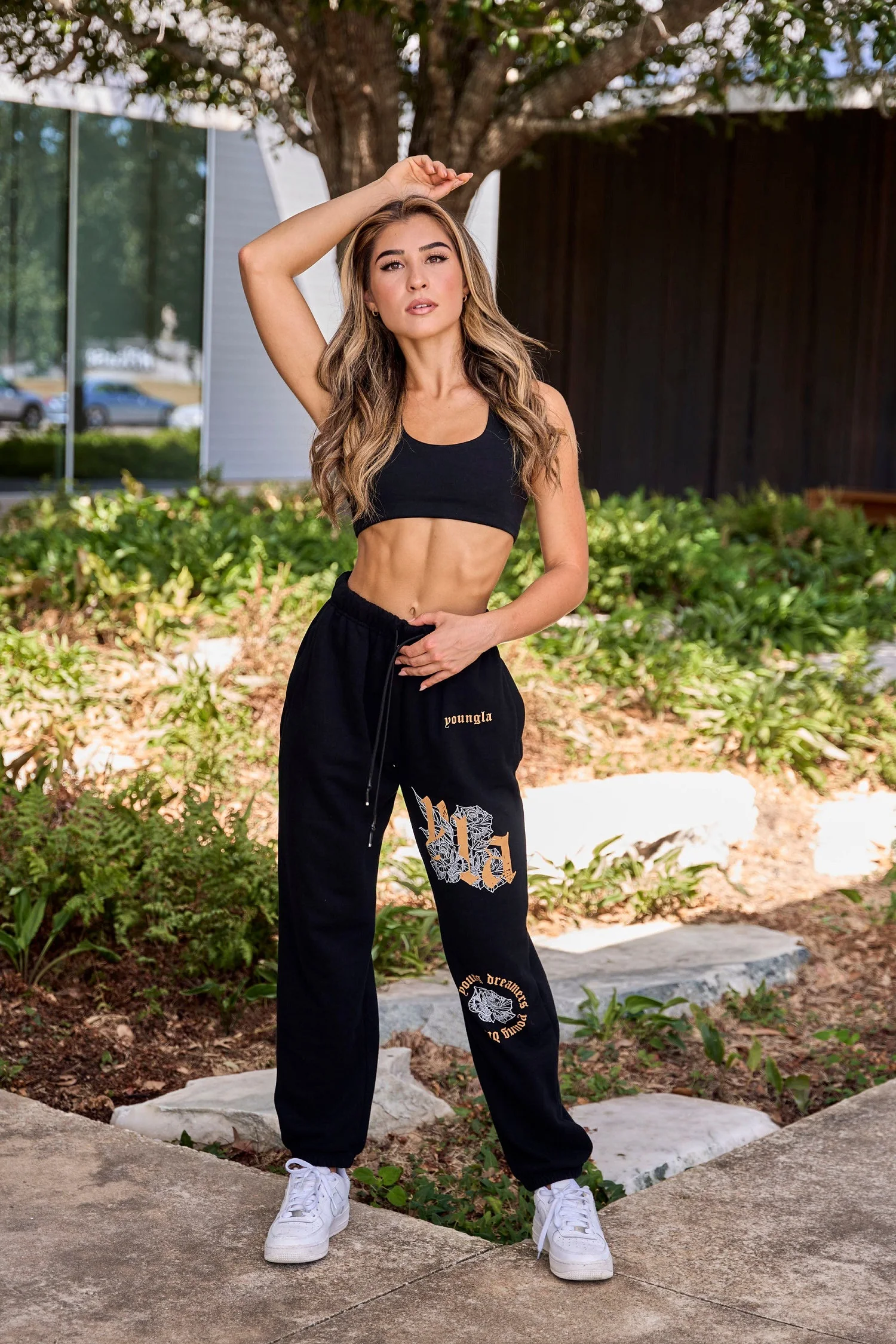American Style Men Sweatpants Women Jogger Gym Sports Fitness Cotton Printed Casual Brand Pants Mid Waist Drawstring Pants women pants women sweatpants