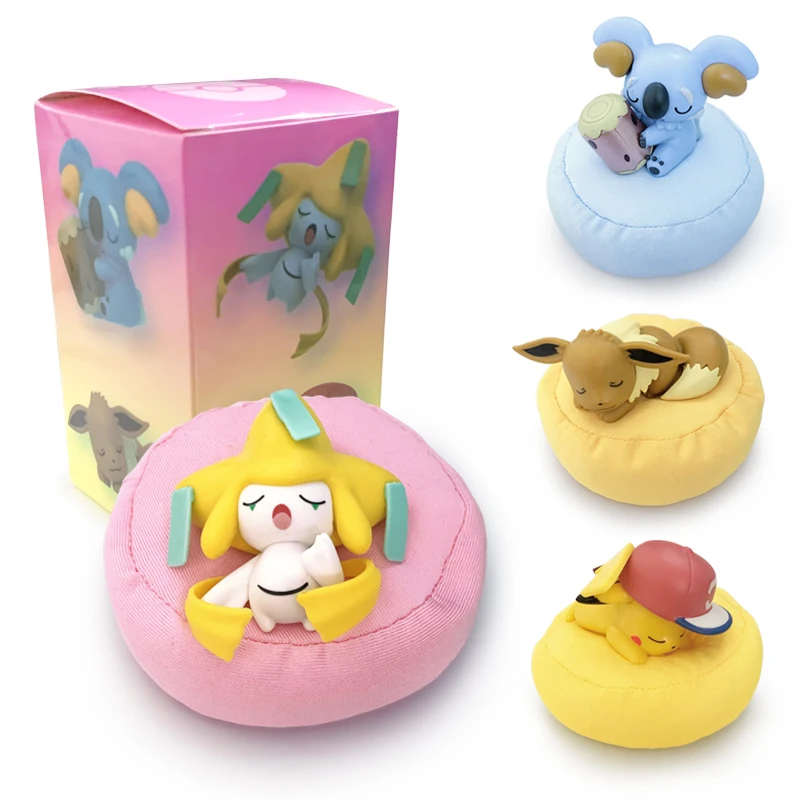 Posizione Pikachu Eevee Poket Regalo Pokemon Starry Dream Series Action Figures Bulbasaur Snorlax Jirachi Monster Model Ornamenti