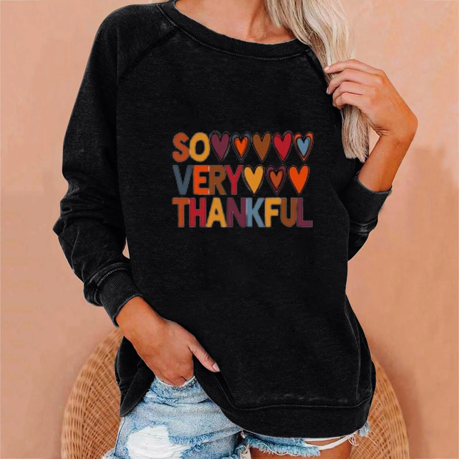 

Women's Thanksgiving Friends Sweatshirt Women