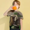 Picasso Abstract Style 2024 Summer 4-14 Years Children Kid Cool Boy Cute Girl Lightweight and Breathable 3D Print T-Shirt Tops 1