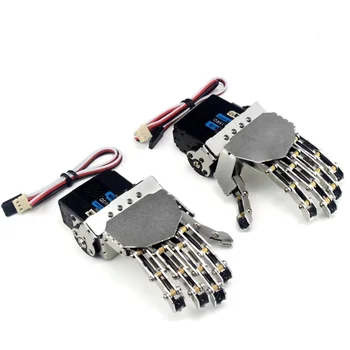 Mini Bionic Mano Robot Umanoide Braccio Robot Mano Cinque Dita Artiglio Talon Per Manipolatore In Metallo Braccio Pinza Smart Accessori FAI DA TE