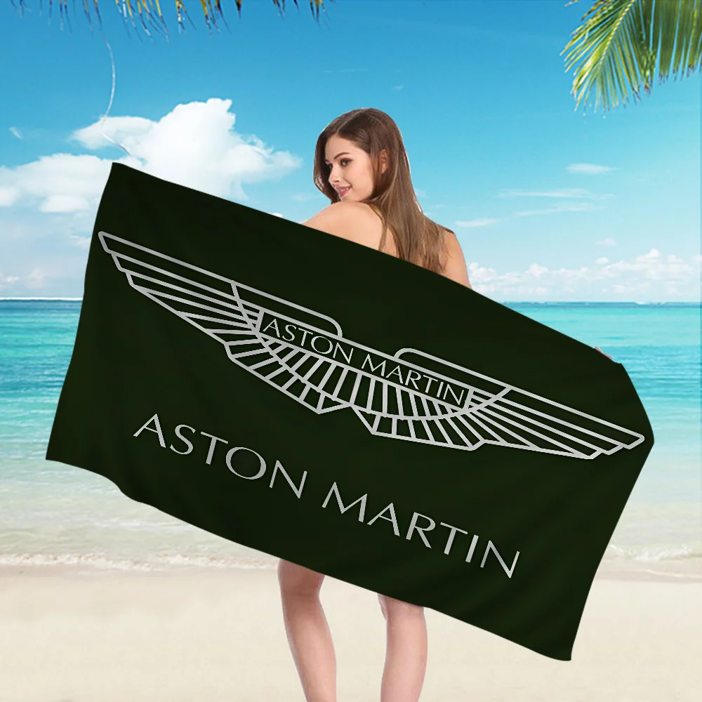 A-ASTON M-MARTINS Anime Beach Swimming Towel Soft Absorbent Washcloth Children's Gifts for Kids Travel Camping Gym 3