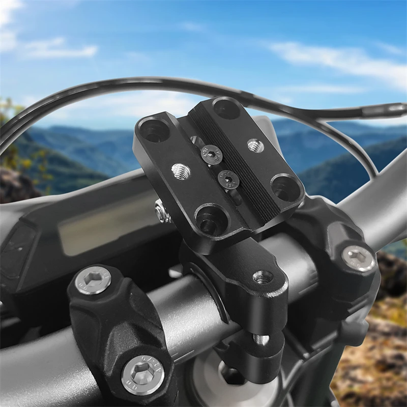 GPS Mount Handlebar Clamp Navigation Bracket For YAMAHA Tenere 700 FZ1