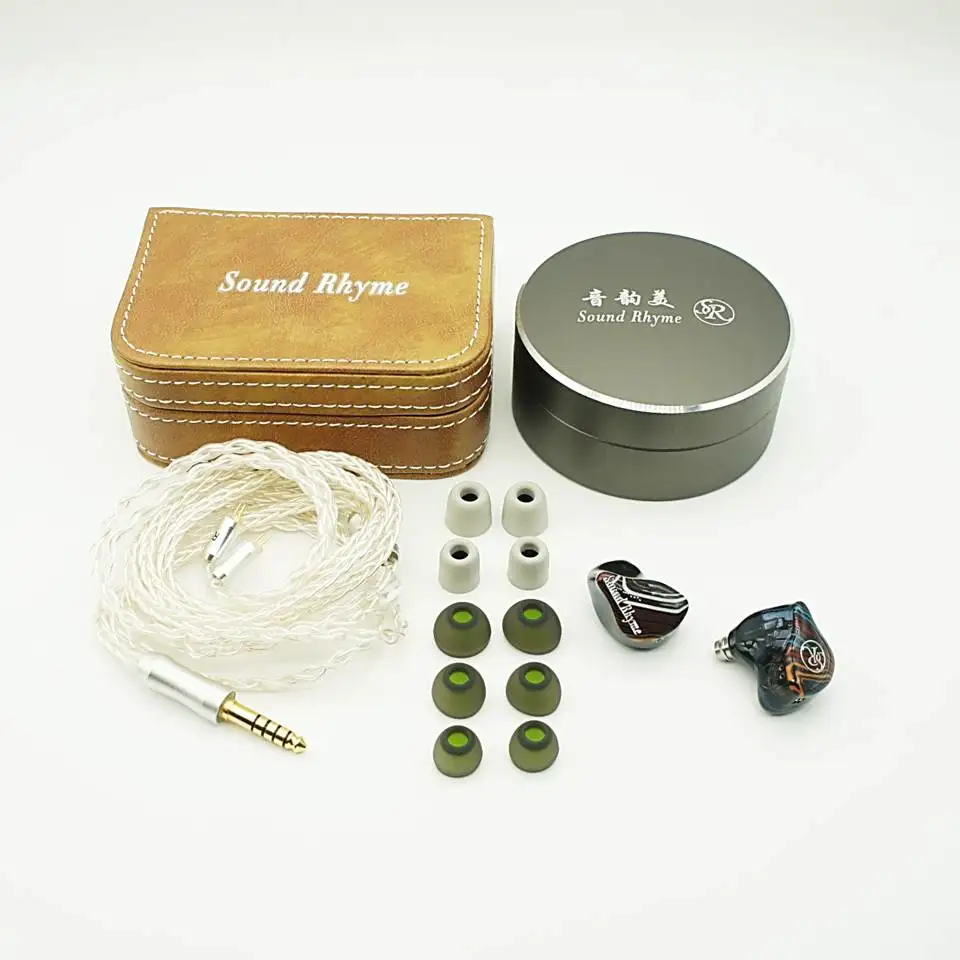 Sound Rhyme SR7 1 DD+6 BA Hybrid Driver 2Pin 0.78mm HiFi Audiophile In-ear Earphone IEMs