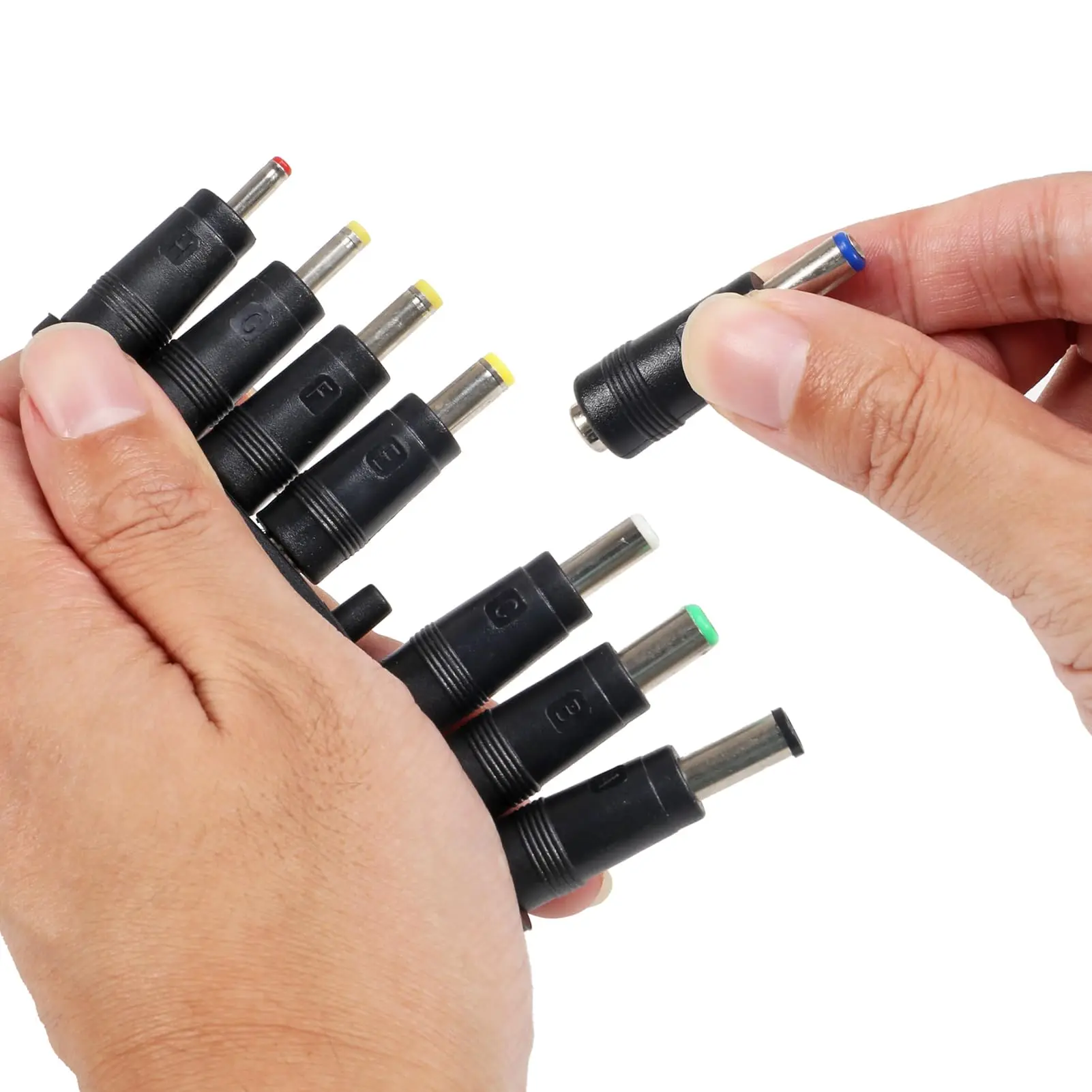 타입 C 잭 노트북 전원 어댑터 커넥터 플러그 65W USB 타입 C - 범용 노트북 충전기 잭 충전 케이블 코드 (노트북용)