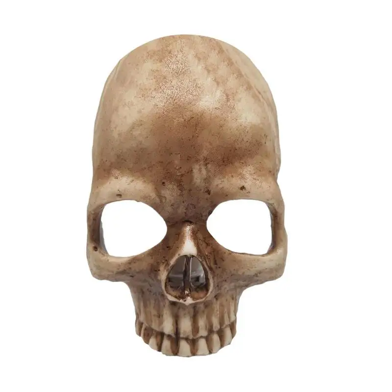 

Handcrafted Skull Table Lamp Halloween Luminous Skull Lamp Decoration Gothic Candle Light Desktop Decoration Light