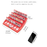 Guess who I am Board game Card game Children's puzzle board toy board parent-child interactive intelligence 2