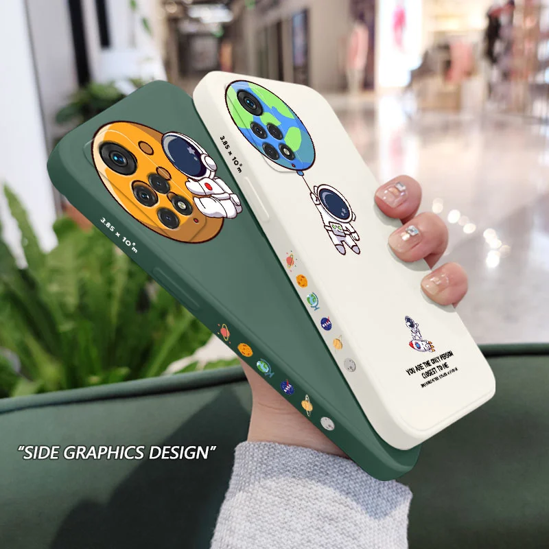 Travel Around Space Phone Case For Xiaomi Redmi Note 11 11S 11T 10 10A 10T 10S 9T 9 8 7 Pro Plus 10C 9A 9C 9T 4G 5G Cover
