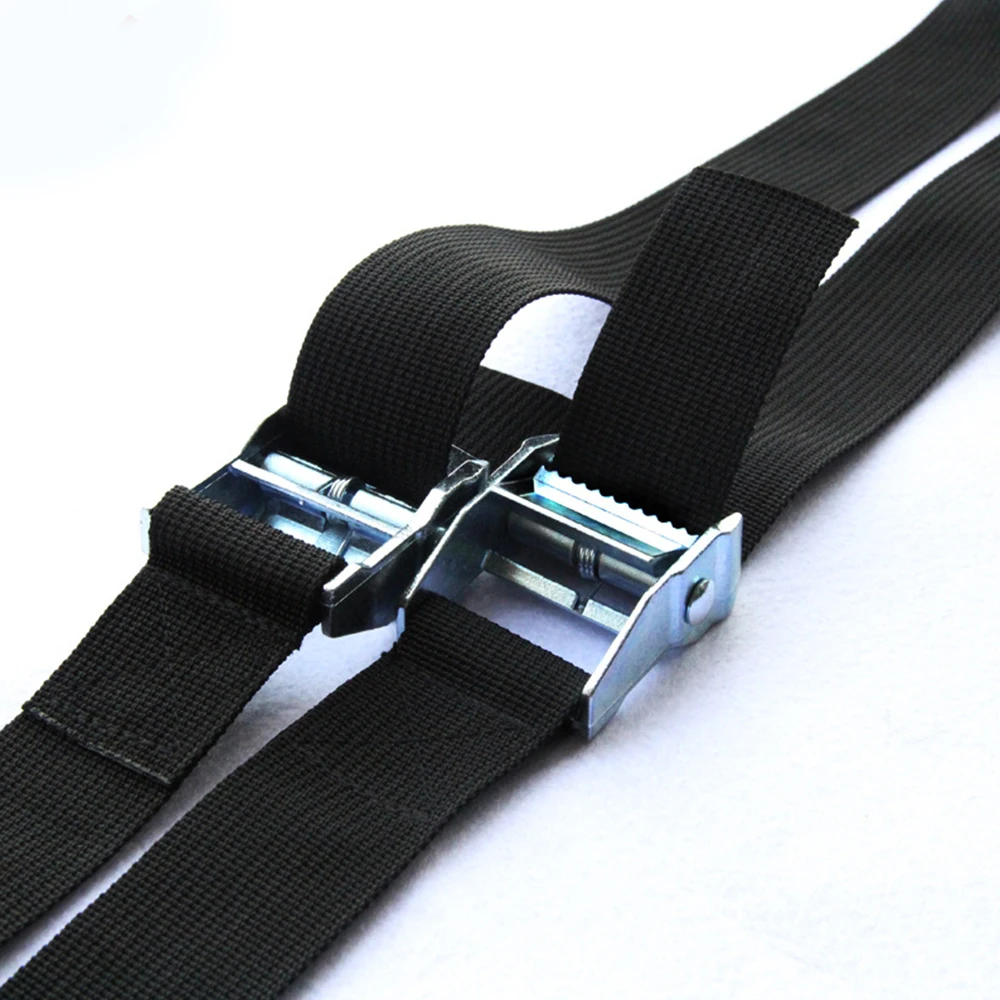 2pcs 5M Cargo Tie Down Strap cargo tie down strap Car Tension Rope Strong Ratchet Belt Car Luggage Bag For Truck Motorcycle Bike Boat