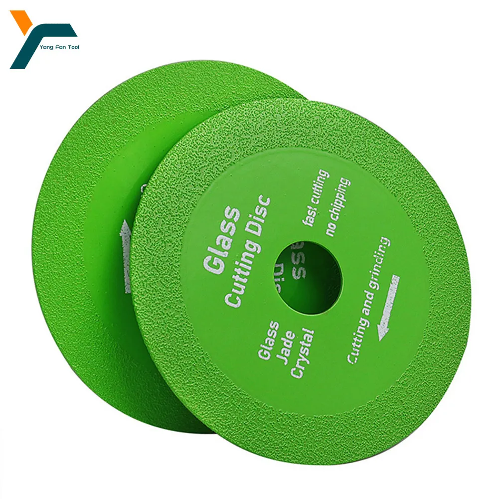 1Pcs Glass Cutting Disc 100/115/125*22.23mm Ultra-thin Saw Blade Diamond Jade Wine Bottle Ceramic Polish Angle Grinder Machine