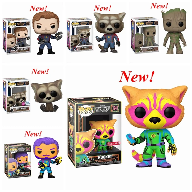 Funko Pop! Guardians of the Galaxy Vol. 3 - Star Lord, Rocket, Groot