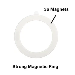 Universal Magnetic Patch for Wireless Charging Car Phone Holder (WHITE)