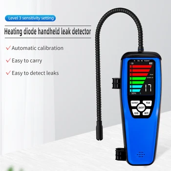 Rilevatore di perdite portatile LD-200 Freon R12 R22 Tester di perdite diodi di riscaldamento LD-600 Analizzatore di perdite di gas combustibile per frigorifero