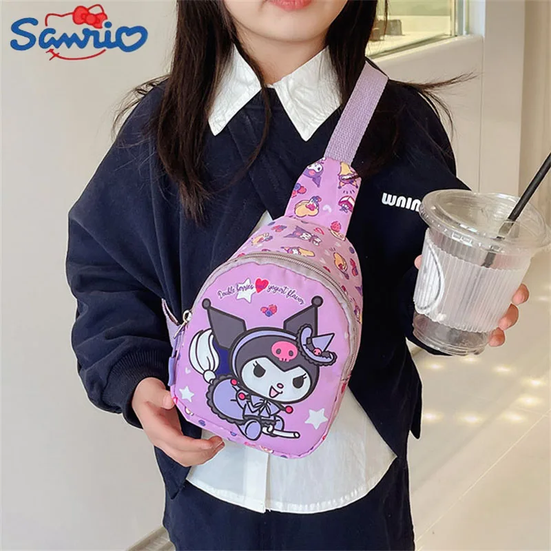 New Hello Kitty Children Bags Anime Sanrio Mini Bacjpack Kawaii
