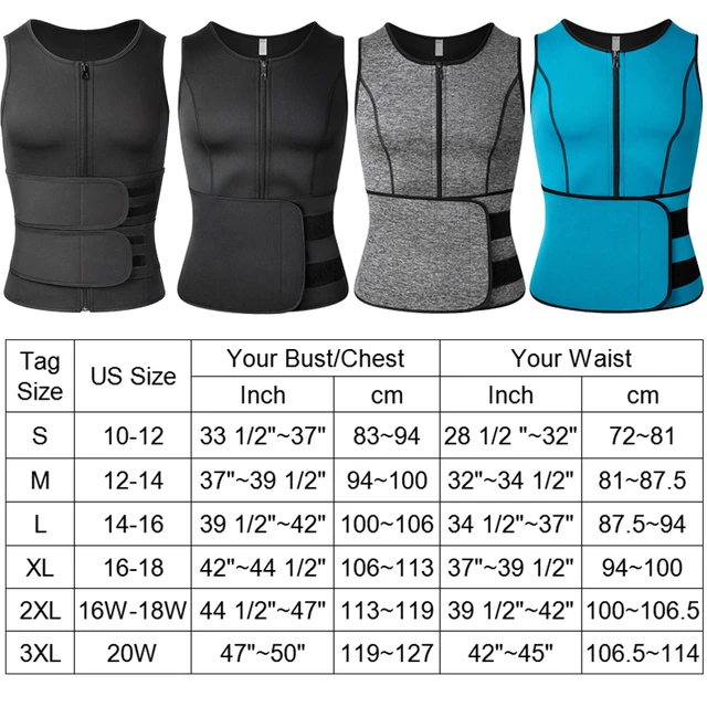 Shapewear & Fajas USA Faja Para Hombre Medica Lumbar Espalda Vest High  Compression Shirt Men 