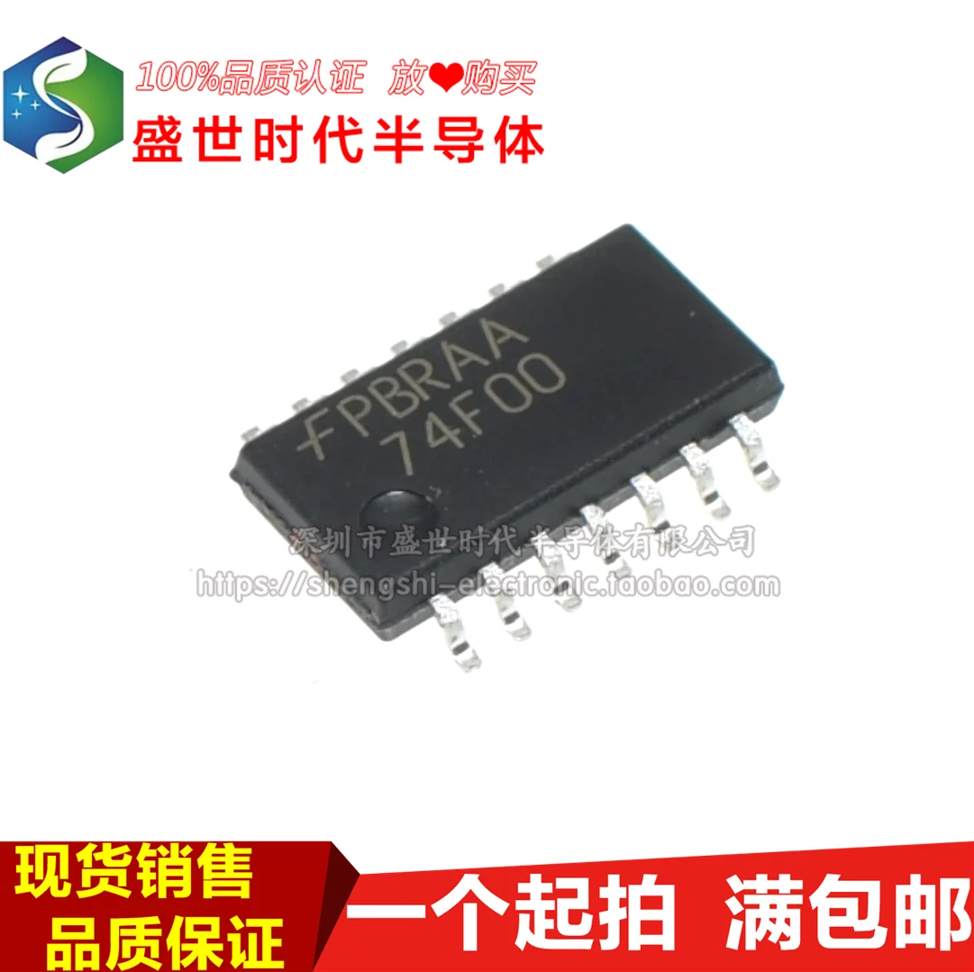 

10PCS/LOT 74F00SJX 74F00 SN74F00NSR SOP14 5.2mm