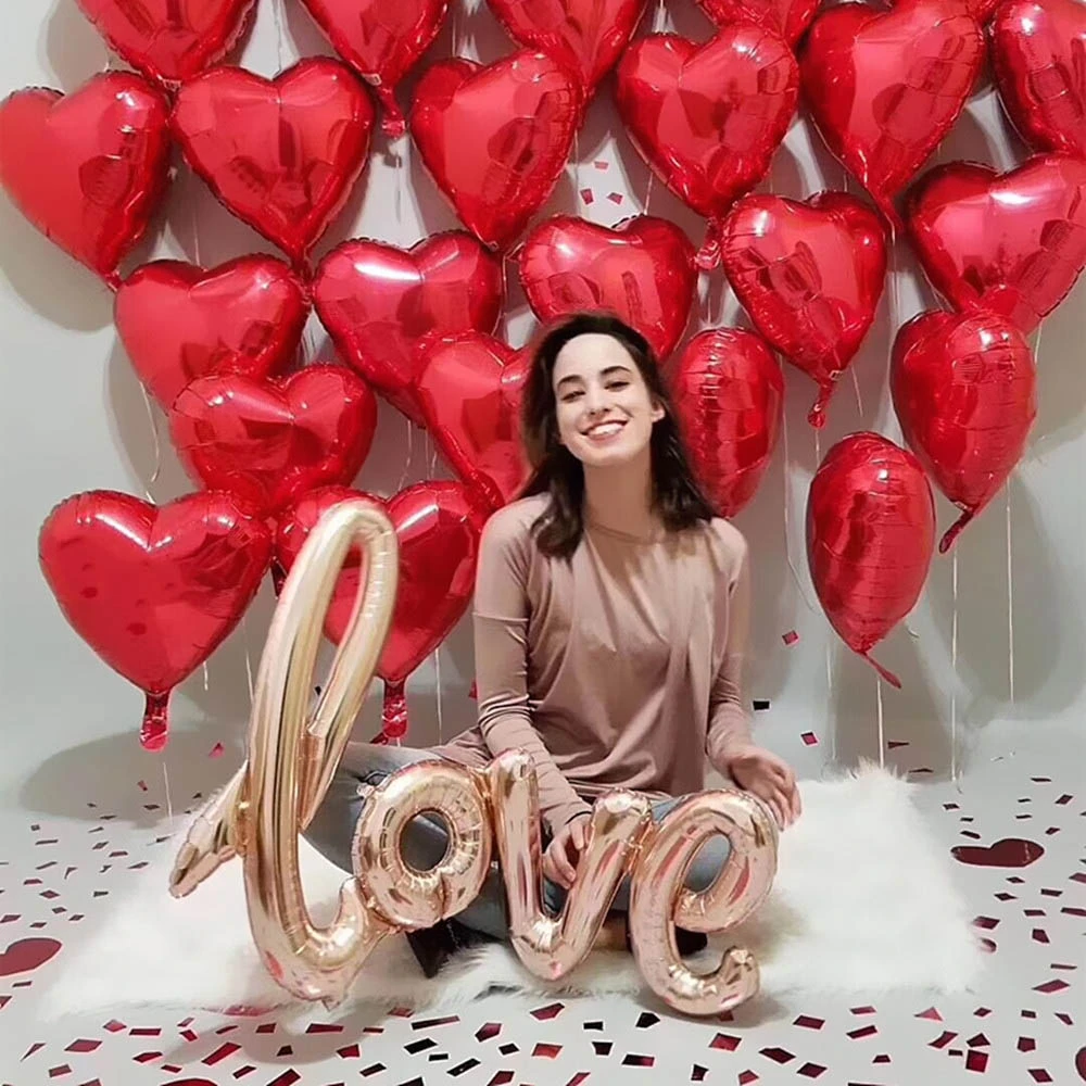 赤ハート箔愛バルーン装飾バレンタインデーのラテックスバルーン誕生日パーティー結婚式インフレータブルヘリウム風船用品 風船 アクセサリー Aliexpress 赤ハート箔愛バルーン装飾バレンタインデーのラテックスバルーン誕生日パーティー結婚式インフレータブルヘリウム風船用品 風船 アクセサリー Aliexpress