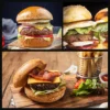 Electric Hamburger Machine 750W Cake Donut Walnut Cooking Kitchen Appliances Breakfast Waffle Machine Non-stick Iron Pan Sonifer 4