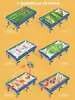 6 In 1 Mini Board Game Interactive Toy Thrilling Hockey Game Gift for Birthday Kids Christmas Party 4