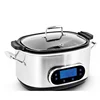 12 in 1 deluxe digital multi cooker sous vide cooker LCD large display Screen touch 6.0l Programmable Slow Cooker 1