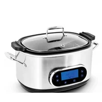 12 in 1 deluxe digital multi cooker sous vide cooker LCD large display Screen touch 6.0l Programmable Slow Cooker 1