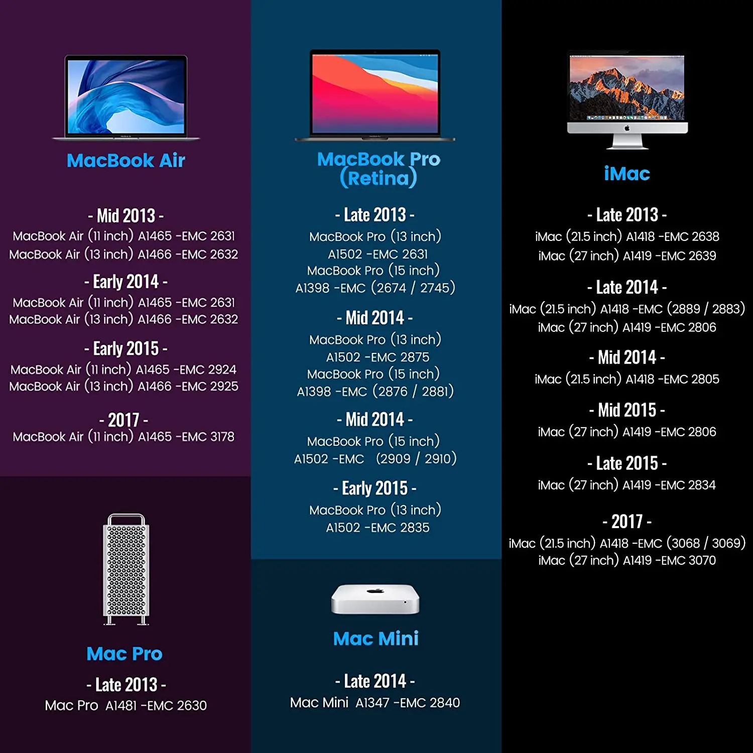 Estado Sólido para Macbook Air 512gb 1tb 2013 2014 2023 Pro Retina A1502 A1398 Imac A1418 A1419 A1465 A1466 Unidade de - Imagem 4