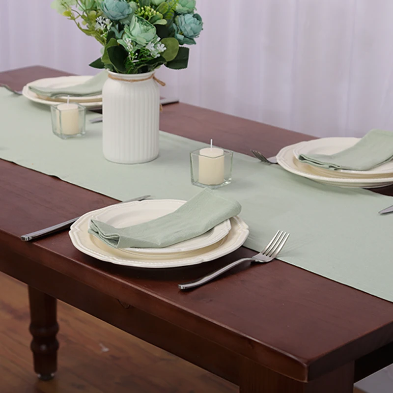 Cotton Napkins 4pcs 30x45cm Hotel Serving Kitchen Tea Table Towels for Farmhouse Wedding