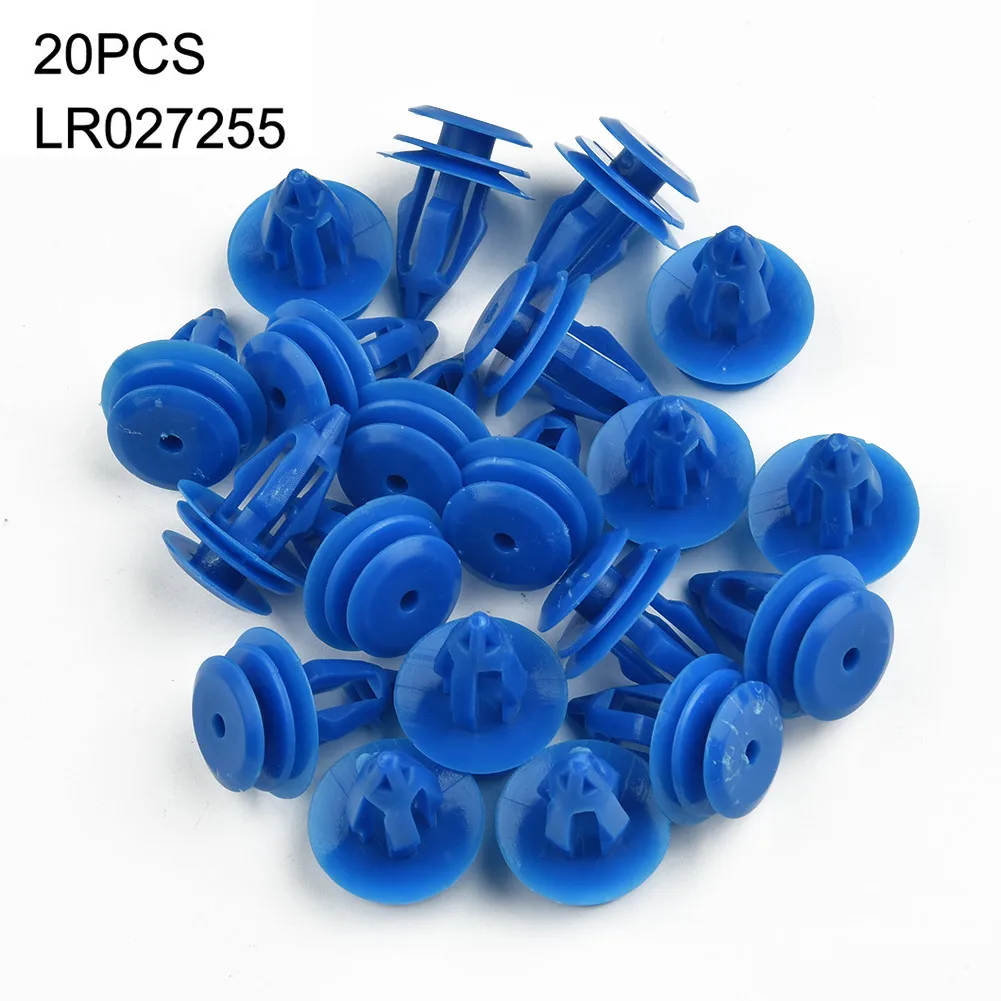 20 Exterior Wheel Fender Arch Moulding Trim Clip For Range Rover Evoque LR027255 Blue Exterior Parts Fixings