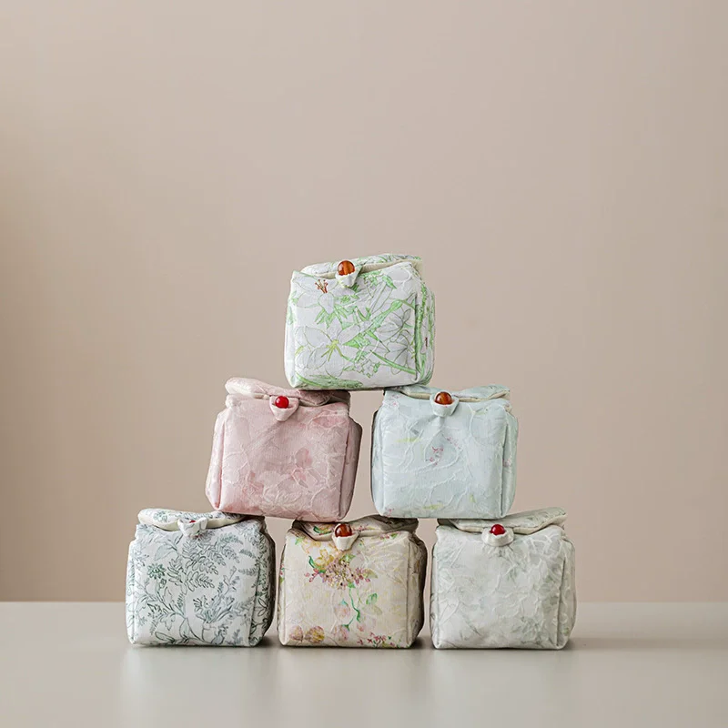 Master Cup Bag Portable Tea Accessory Pouch for Single Teacup, Quick Tea Cup, Teapot, and Tea Ceremony Supplies