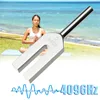 High-frequency Energy Tuning Fork Crystal 4096HZ Medical Tuning Fork Aluminum Alloy Healing Sound Vibration Therapy Medical Tool 6