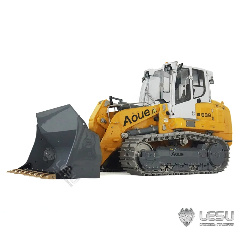 LESU Metal Remote Control Hydraulic Tracked Loader 1/14 636 RTR Paladin Pl18Ev Lite Radio System Battery Servo Toys TH20603 2
