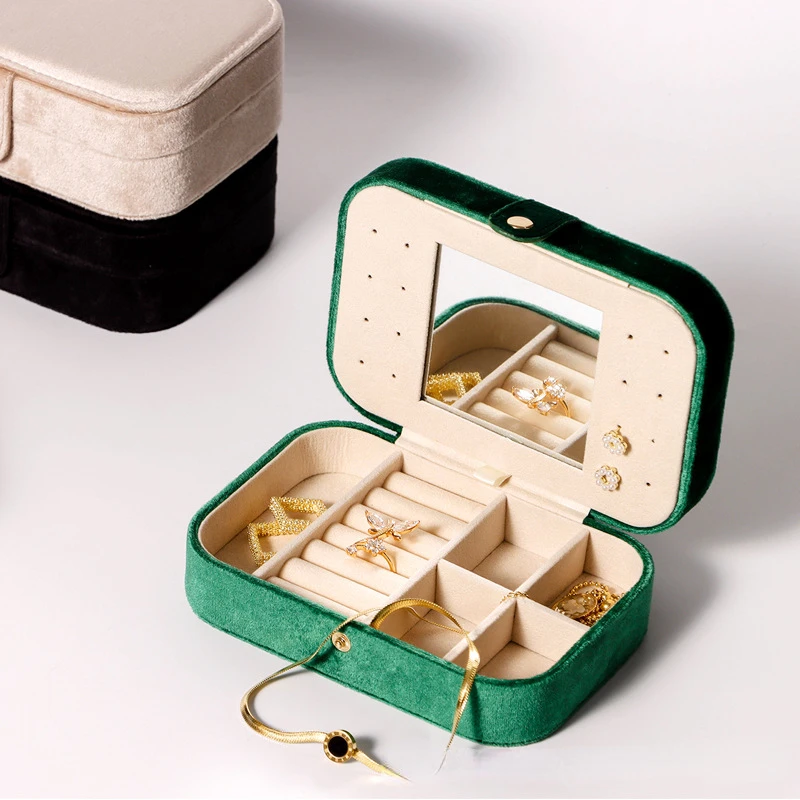 

Cosmetic Bag Ear Storage Box Earring Box Jewelry Storage Box Multi Layer Storage Box Makeup Bags Purse