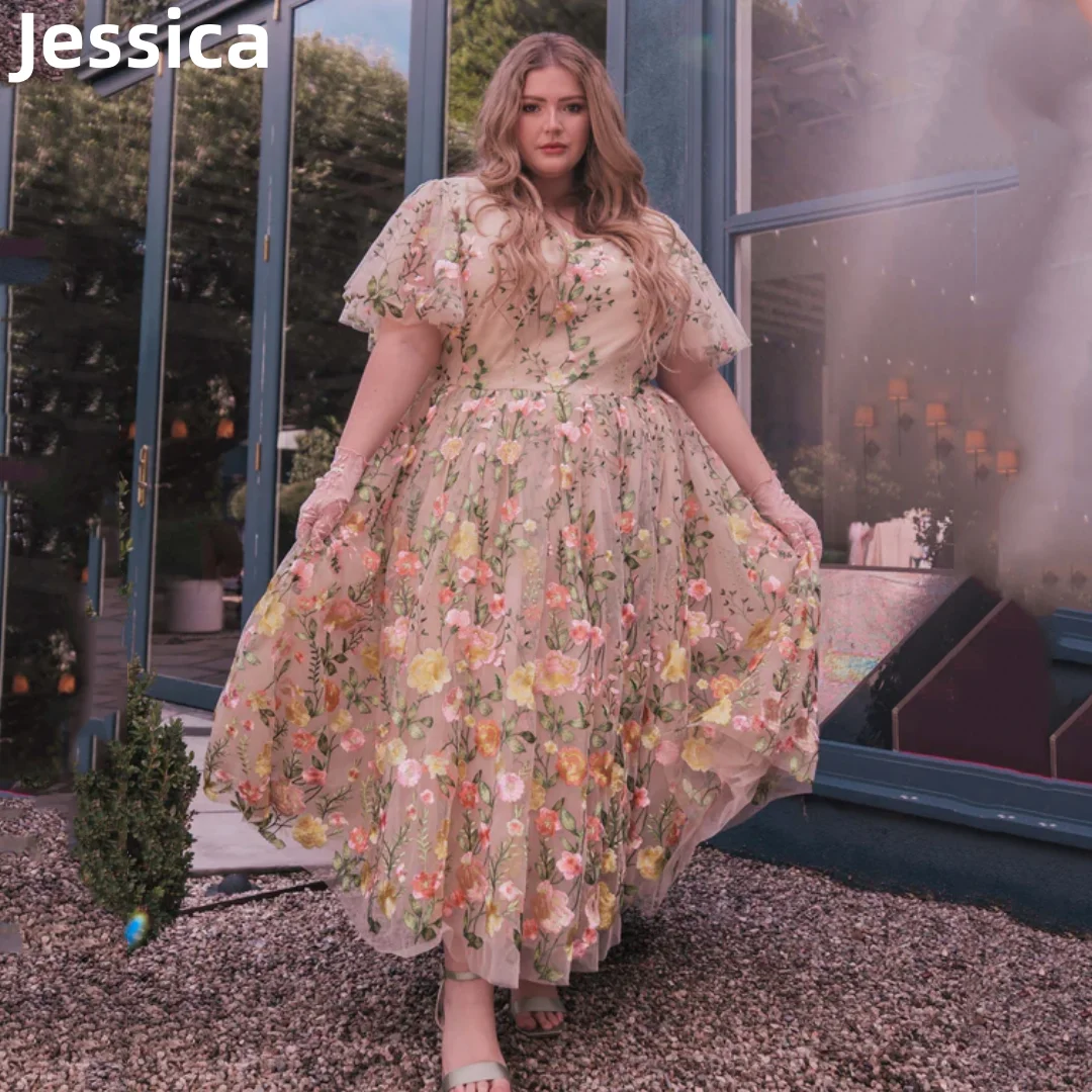 Jessica’s Radiant Bloom Dress