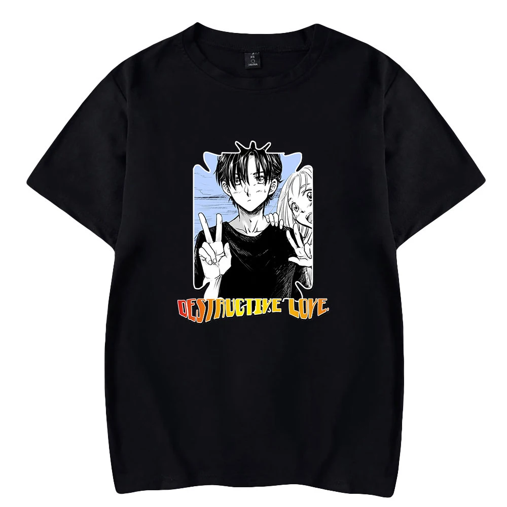 

Japanese Anime Summer Time Rendering Tshirt Crewneck Summer Short Sleeve Women Men's Tshirts Harajuku Streetwear Clothes