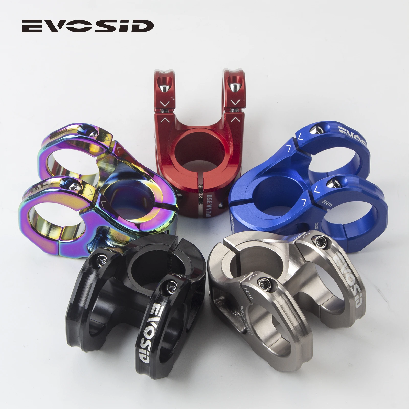 Představec EVOSID pro MTB Power Bike 31,8 mm Riser Short Bridge - Image 3