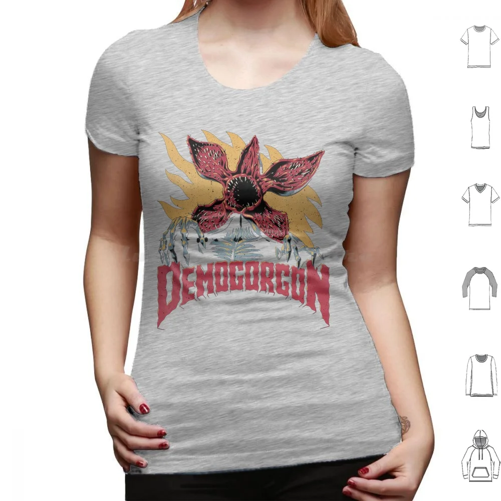 thumbnail image 1 of Demogorgon T Shirt 6Xl Cotton Cool Tee Demogorgon Eleven Netflix Dustin Stranger Mike Things Lucas Upside Down 80S Tv Horror, 1 of 5