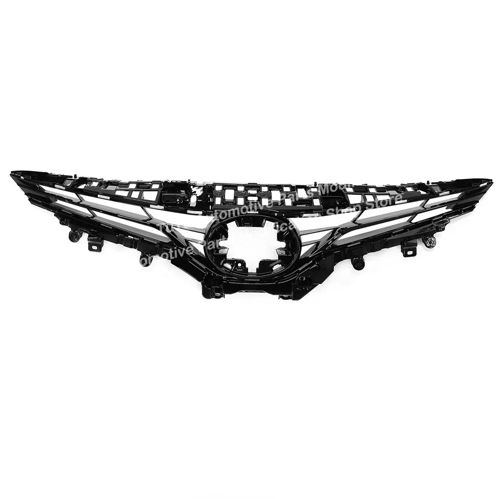 Toyota Camry LE/XLE 2021 2022 2023 레이싱 그릴 가드 프로텍터 커버 바디 키트 53111-06B60 53111-06F30 용 자동차 전면 그릴