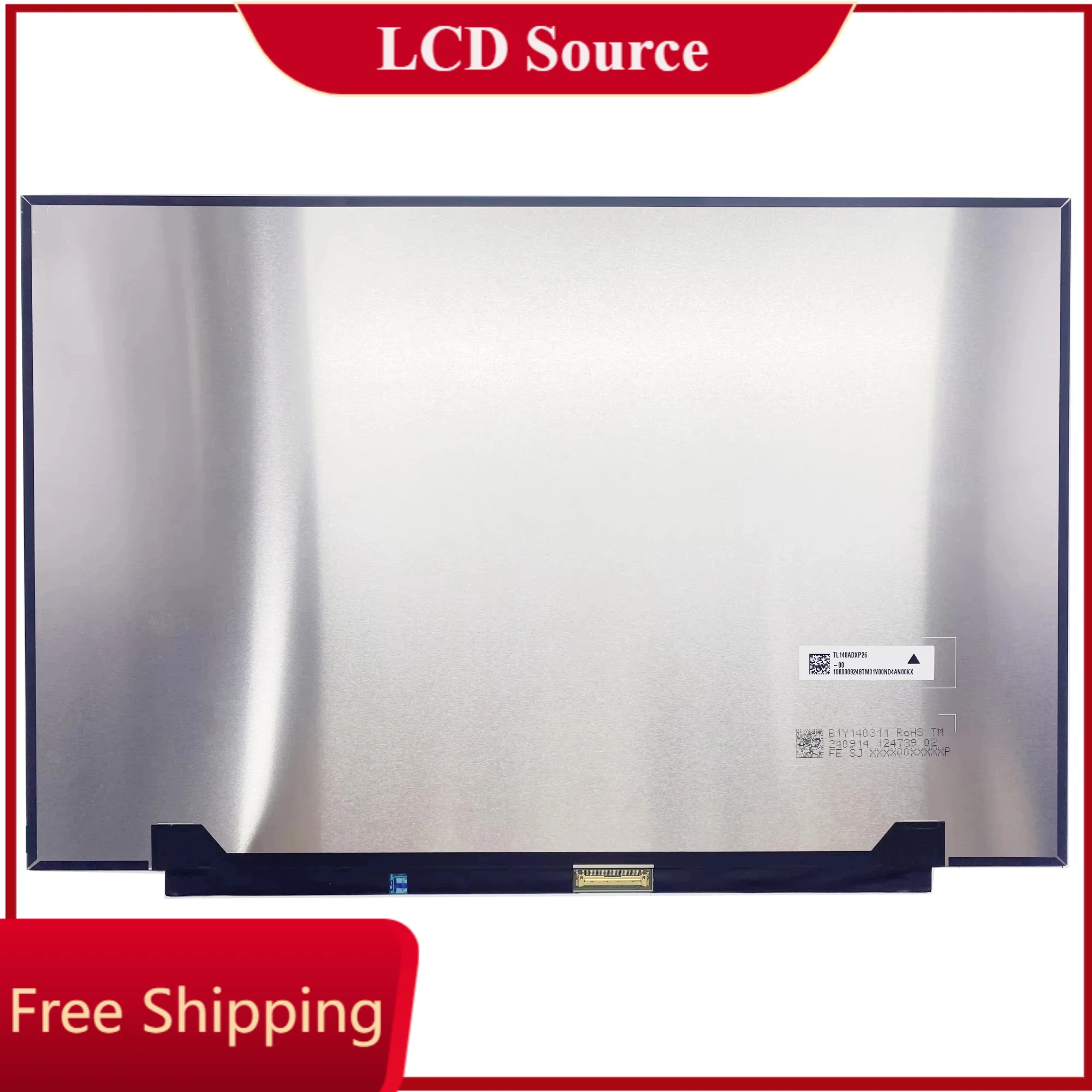 TL140ADXP26-00 14.0 '인치 노트북 LCD 화면 디스플레이 패널 매트릭스 2880 × 1800 40 핀 EDP 120HZ