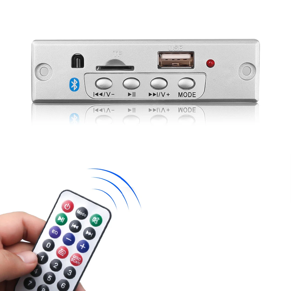 Bluetooth 5.0 Decoder Board MP3 Player Car Audio Support USB TF FM Radio Module for Car DC 5V 12V Support MP3 WMA WAV FLAC APE audio mp3 player bluetooth mp3 decoder audio decoder board