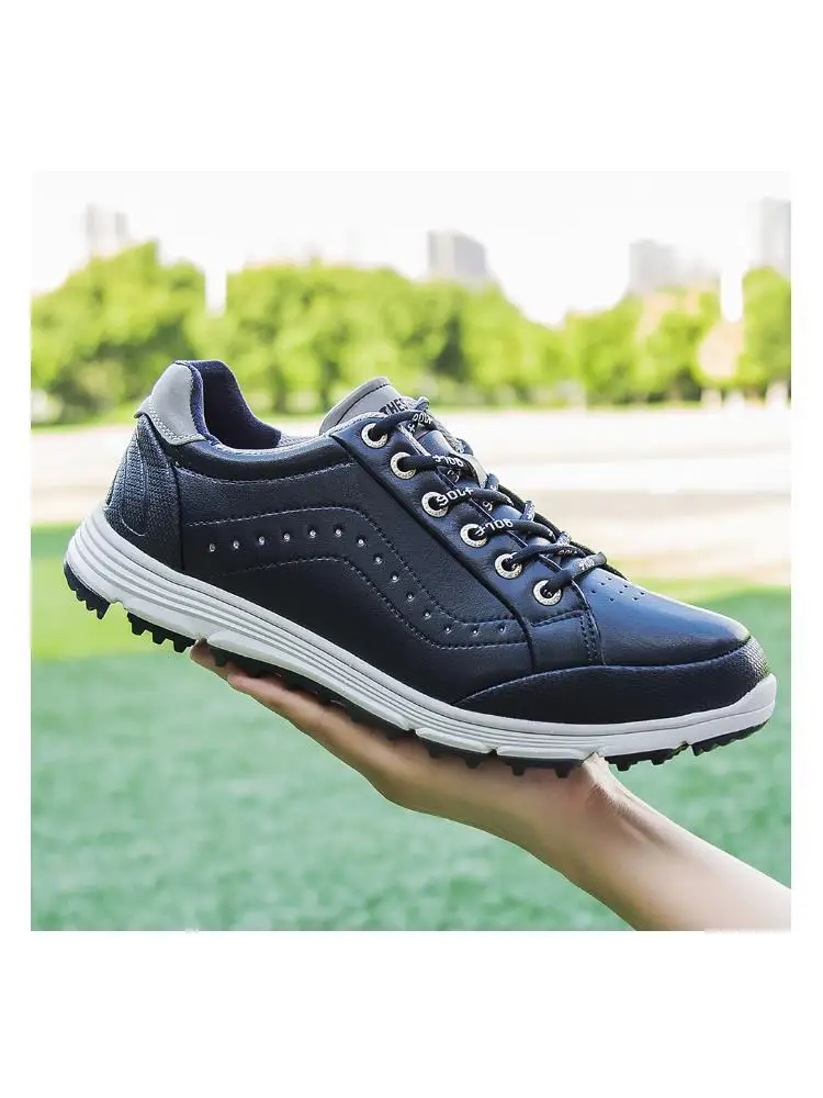Scarpe da golf da uomo antiscivolo comode di lusso_voghion.com