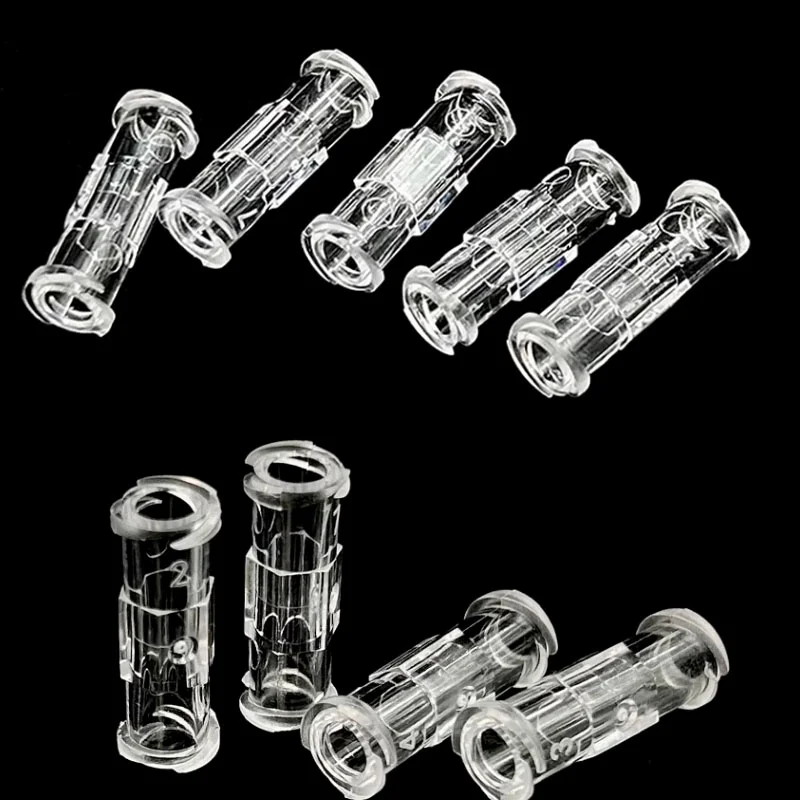 Luer Thread Connector Pp Material Transparent Syringe Double-Way Connector Easy And Durable Use In Sterile Environment Drug Guid 5