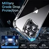 Clear Phone Case For iPhone 14 11 12 13 15 Pro Max Silicone Soft TPU Cover Case For iPhone 12 mini7 8 Plus X XS Max Back Cover 5
