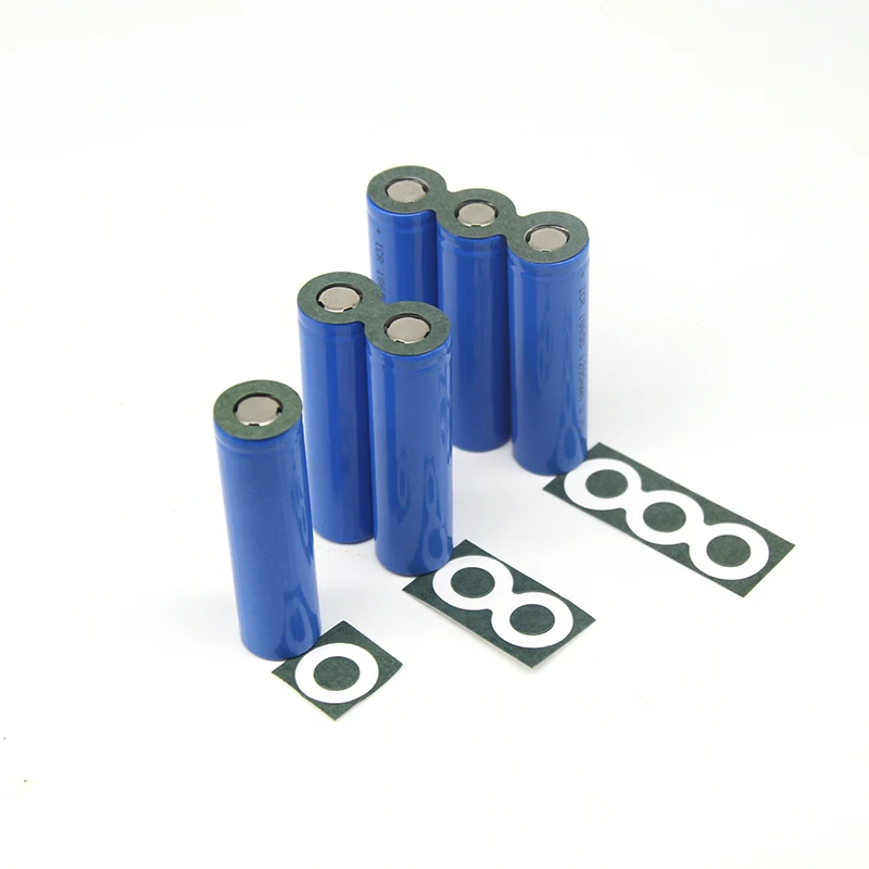 1S 18650/21700 Li Battery Insulation Gasket Adhesive Paper Lithium Pack Cell Glue Electrode Insulated Pads