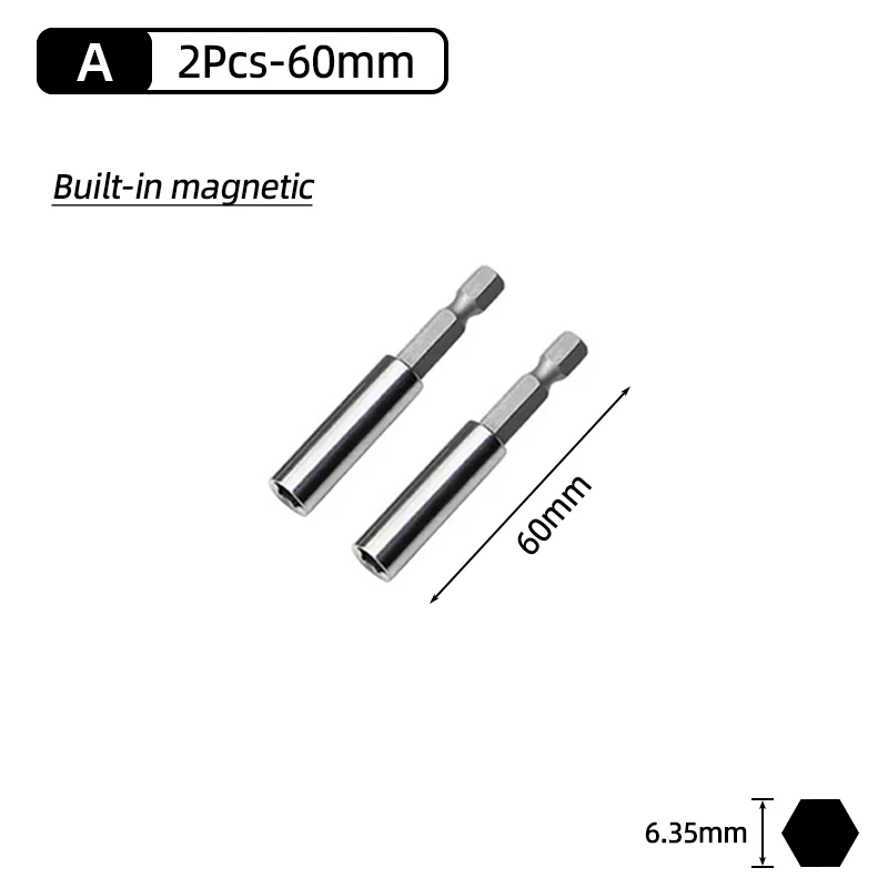 Magnetic Hex Screwdriver Bit Holder – 10-Piece Extension Set For Drills & Drivers - View #3