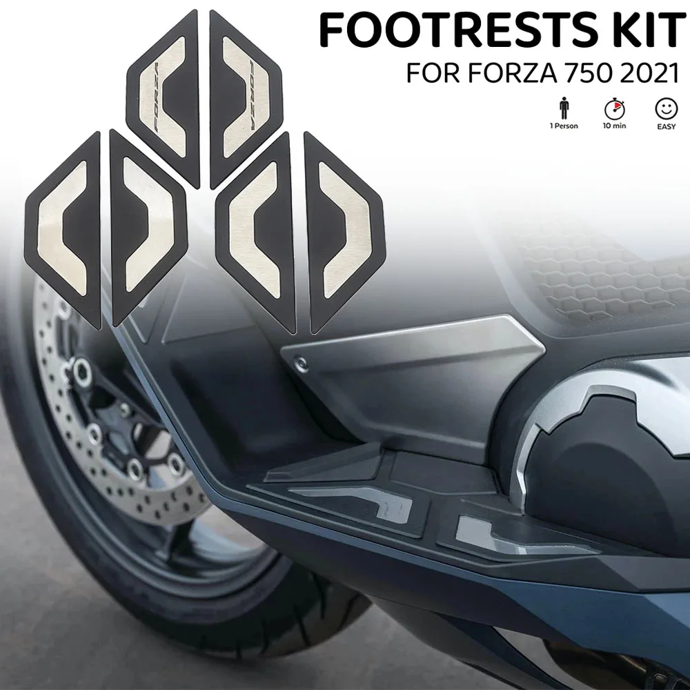 Accessori Moto Driver Poggiapiedi Pedana Pedana Pedana Per Honda Forza750 Forza 750 2021 Pedali Driver