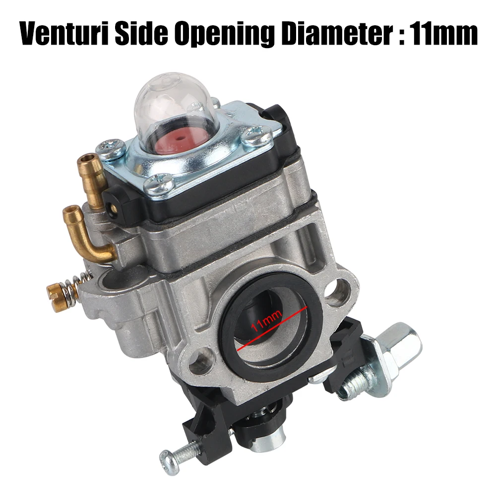 Carburetor Replacement Parts For 40CC 43CC 49CC 2-Stroke Pocket Bike Scooter 11mm Carburetor Scooter Brushcutter Carburetor Carb For Trimmer Cutter Chainsaw