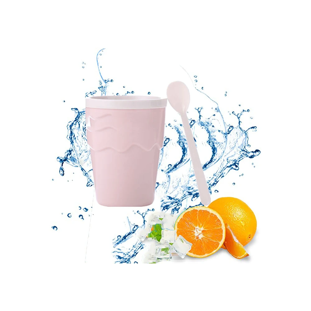 Ice Cream Maker Cup Slushy Maker, Cooling Cup Product, Household Frozen Cup, Homemade Smoothie Cup, for Cola or Juice