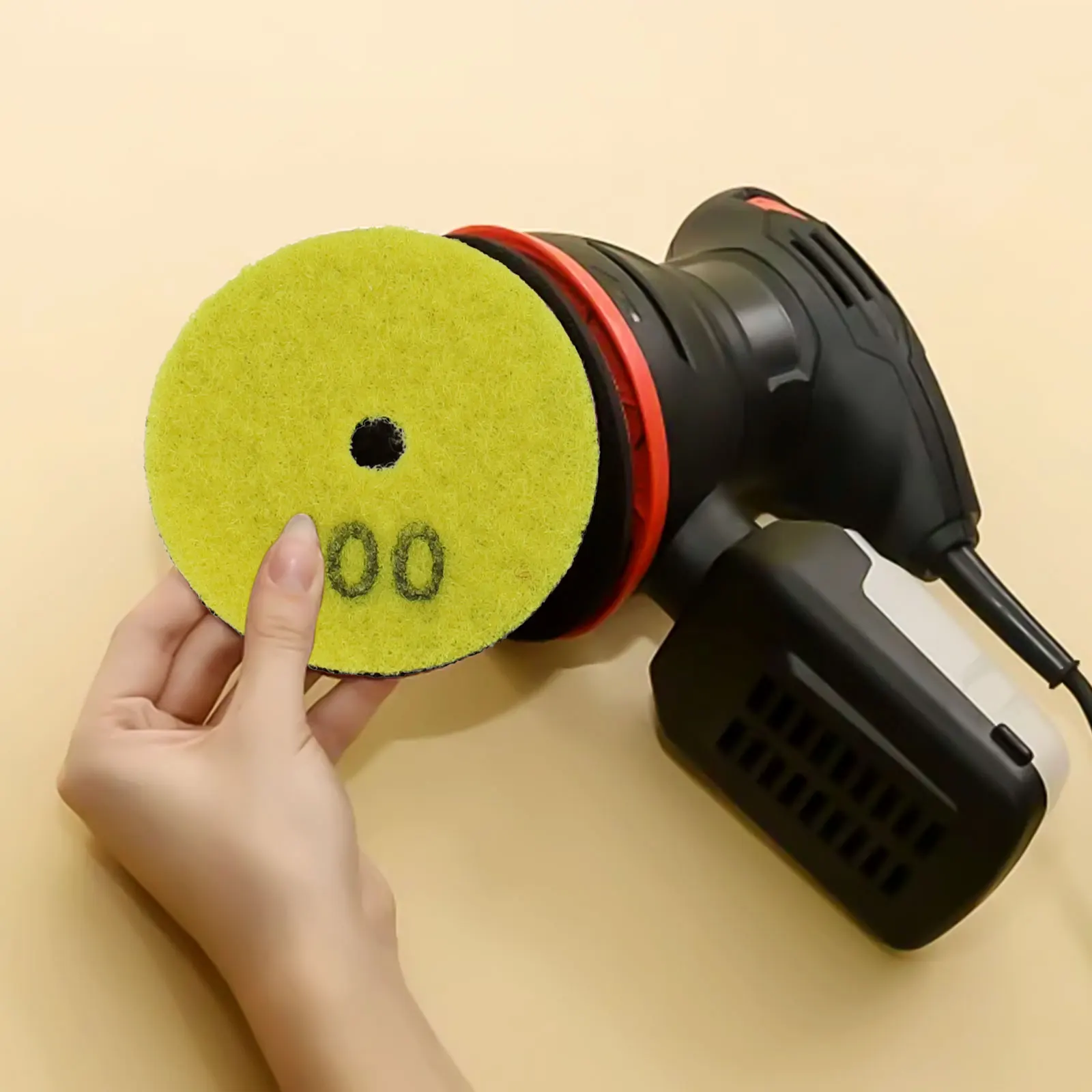 

Durable Polishing Pad Dry Polishing Pad 1pc Diamond Flexible Grit 50 - Grit 3000 Random Color For Granite Marble